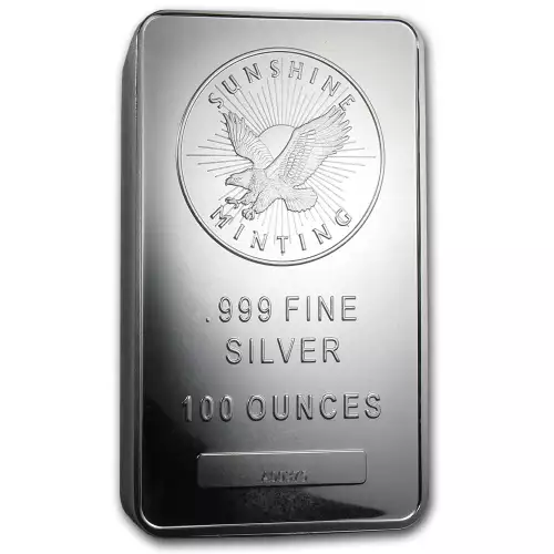 100oz Sunshine Mint Silver BAR (2)