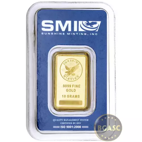 10g Sunshine Minting Gold Bar (2)