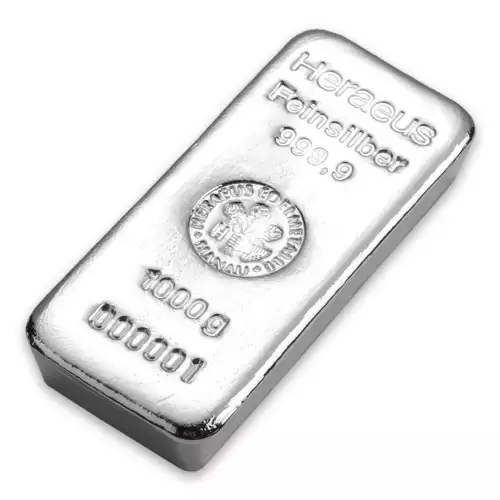 1kg Argor-Heraeus Cast Silver Bar (2)