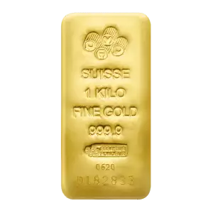 1kg PAMP Gold Bar - Cast (2)