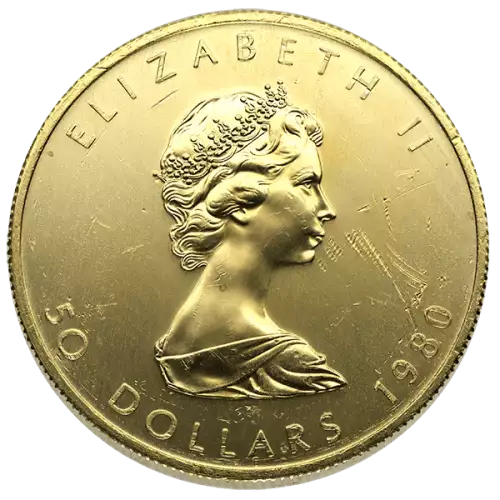 1oz Canadian Gold Maple Leaf - Scruffy (3)