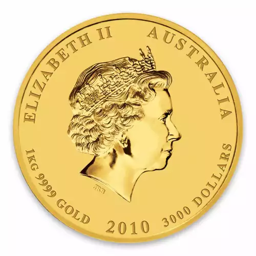 2010 1kg Australian Perth Mint Gold Lunar II: Year of the Tiger (3)