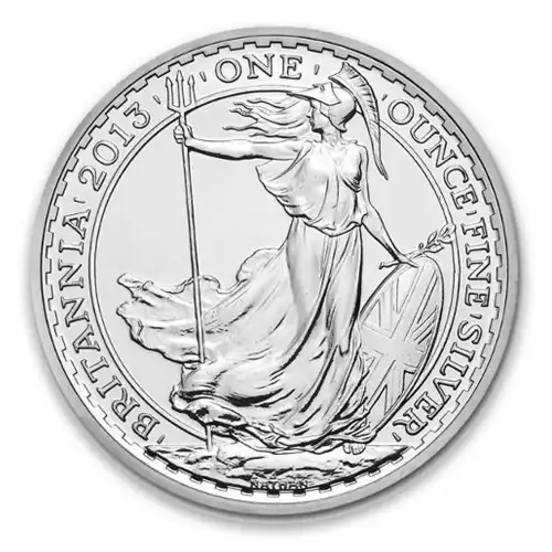 2013 1oz British Silver Britannia - Snake Privy (2)