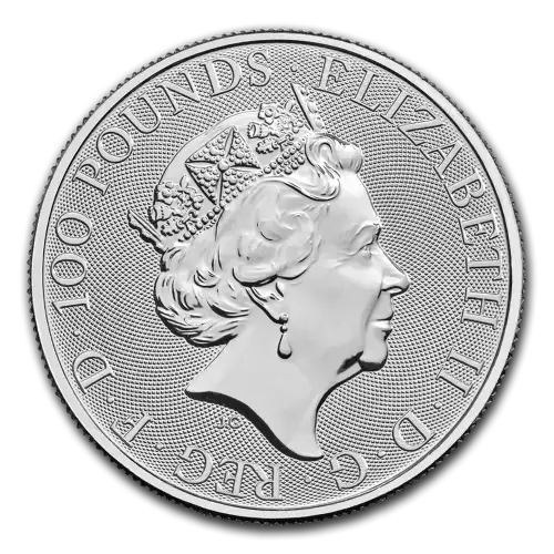 2018 Great Britain 1 oz Platinum Queen's Beasts The Dragon (3)