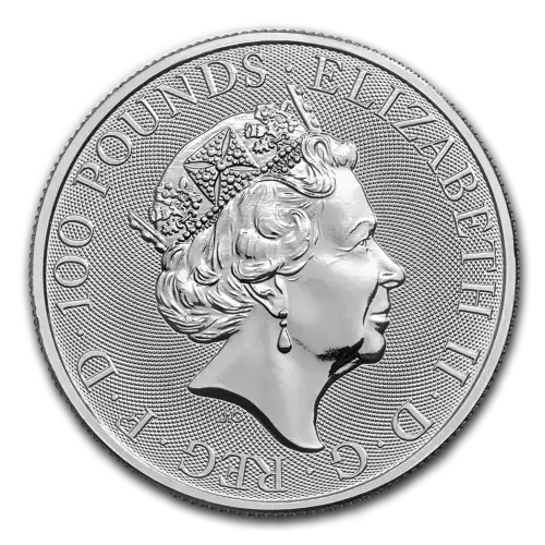 2018 Great Britain 1 oz Platinum Queen's Beasts The Griffin (3)