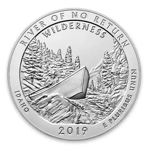 2019 5 oz Silver America the Beautiful Frank Church River of No Return (2)