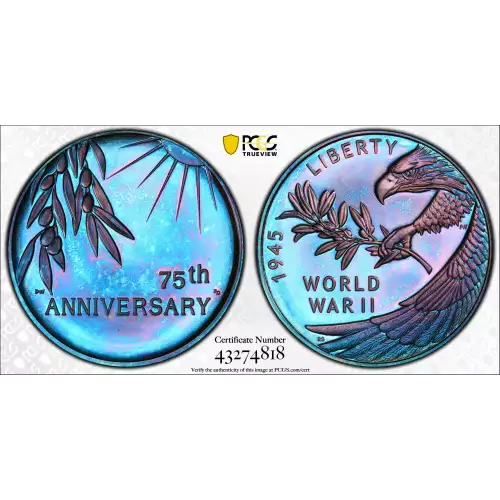 (2020) Medal End of World War II 75th Anniv., DCAM (2)