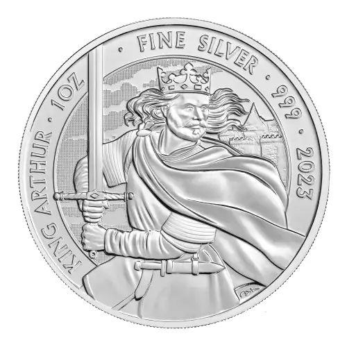 2023 1oz British Silver King Arthur (2)