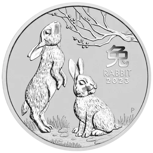 2023 2oz Perth Mint Lunar Series: Year of the Ox Silver Coin (2)