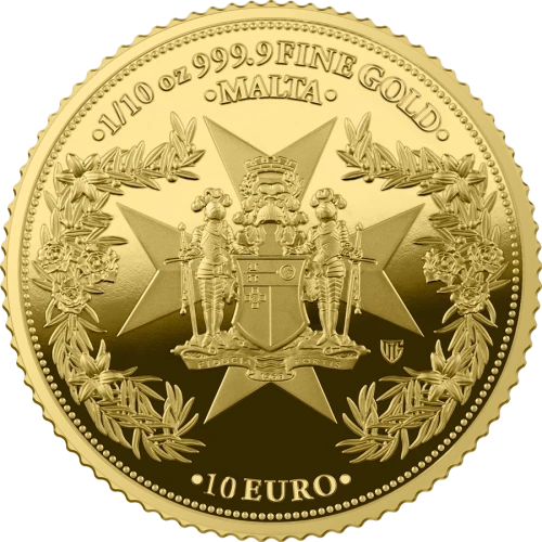 2025 1/10 oz Malta - Golden Eagle - Limited Edition Gold Coin (2)