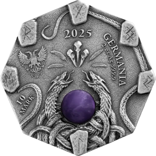 2025 2 oz Witchcraft - Herbalist Ultra High Relief Silver Coin (3)