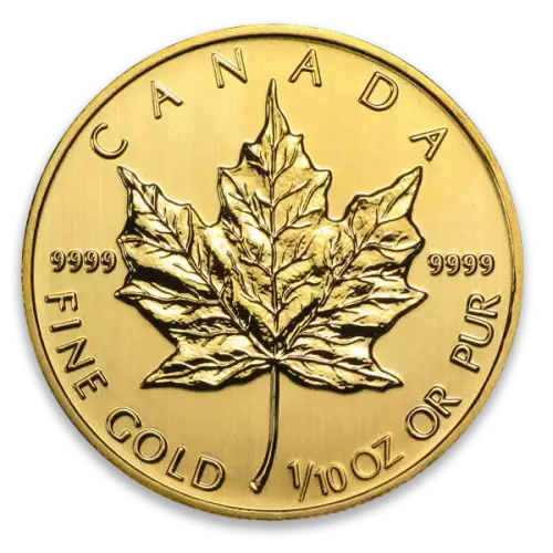 Any Year 1/10oz Canadian Gold Maple Leaf (2)