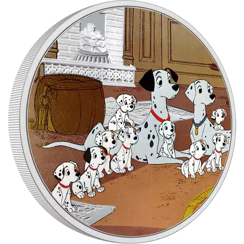 Disney 101 Dalmatians - 2022 Family 1oz Silver Coin (2)