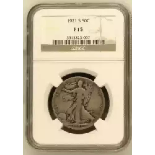 Half Dollars---Liberty Walking 1916-1947 -Silver- 0.5 Dollar (5)