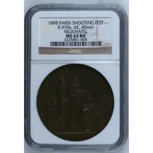 1898 SWISS R-970e, AE, 45mm NEUCHATEL 