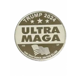 Trump 2024 1oz Silver Return of the Great MAGA King (2)