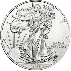 2021 1oz American Silver Eagle - Type 1 Reverse (2)