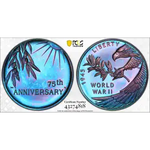 (2020) Medal End of World War II 75th Anniv., DCAM (2)