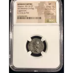 Tiberius Ancient coin