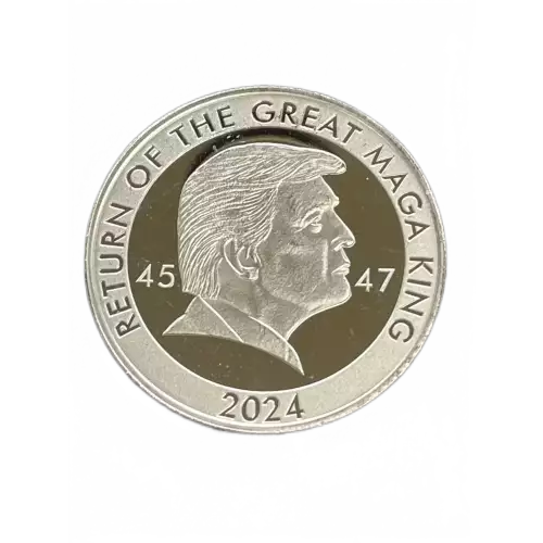 Trump 2024 1oz Silver Return of the Great MAGA King (3)